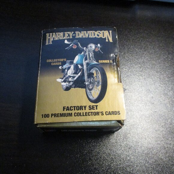 Harley Davidson Factory Set-100 Premium Collector's Cards 1992 Series 2 - Picture 1 of 9